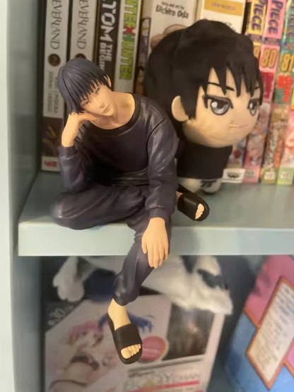 Toji Fushiguro Sitting Jujutsu Kaisen Desktop Anime Figure Model PVC 4.7" [Boxed]