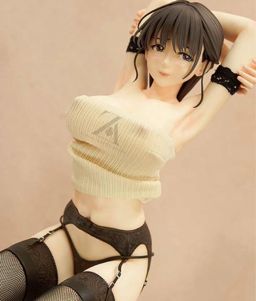 Satsuki Full Bust Shinjiteru In-Demand Cast Off Manga Figure PVC 10" [No Box] *Adult Collectible*