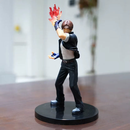 Kyo Kusanagi & Iori Yagami The King of Fighters Classic Figure Model Statue PVC [No Box]
