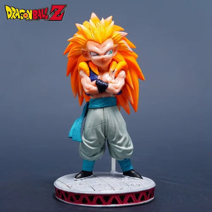 Gotenks Super Saiyan 3 Dragon Ball Z Anime Collectible Figure  PVC 6.6" [No Box]