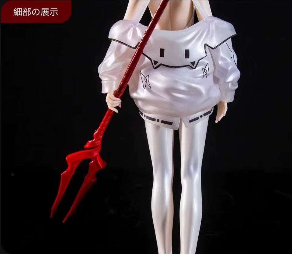 Rei Ayanami Latex Bodysuit Neon Genesis Evangelion Kawaii Anime Figure PVC 8" [No Box]