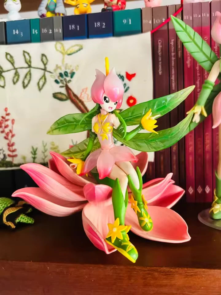 Lillymon Fairy Pixie DIGIMON Collectible Classic Anime Figure 5.5" [No Box]