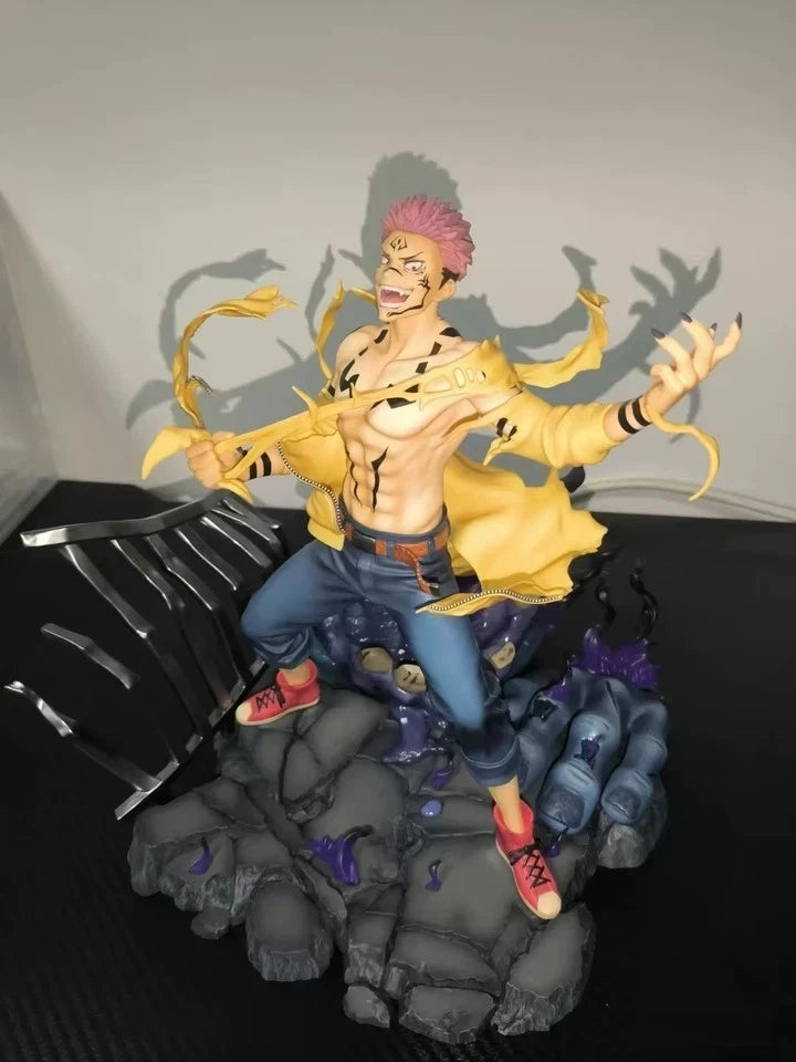 Sukuna Ryomen Jujutsu Kaisen Iconic Anime Figure Model Statue PVC 8" [Boxed]