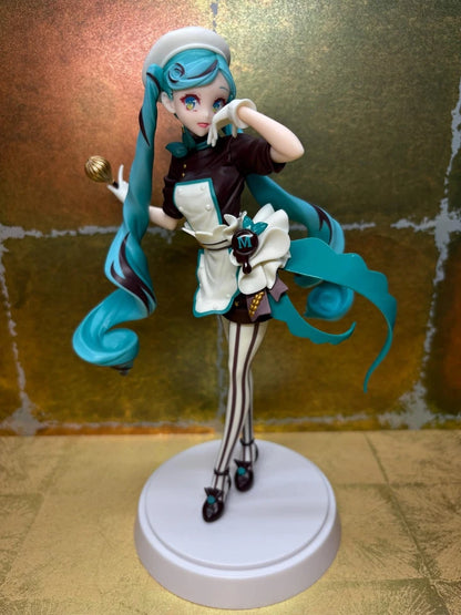 Hatsune Miku Pastry Chef Project DIVA rhythm Vocaloid Figure PVC 7.2" [Boxed]