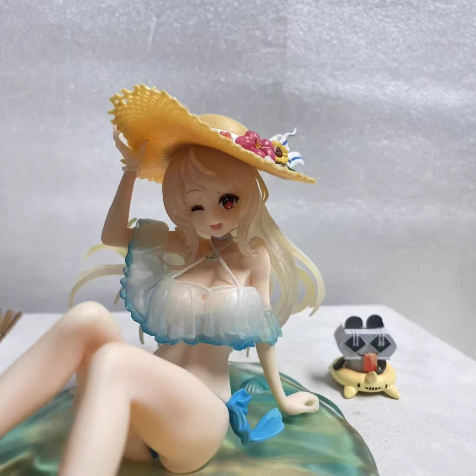 Chang Chun Swimsuit Azur Lane Kawaii Anime Figure Model Statue PVC 7" [Boxed]
