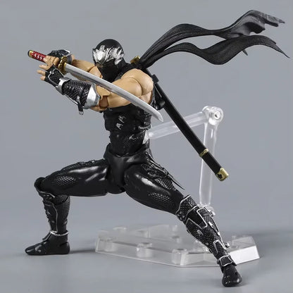 Ryu Hayabusa Ninja Gaiden RPG Adjustable Iconic Action Figure PVC 5.9" [Boxed]
