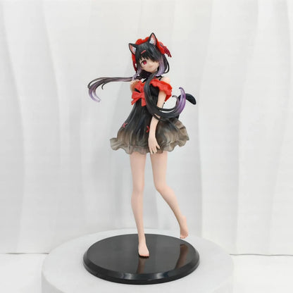 Kurumi Tokisaki Neko Ver Date A Live Anime Figure Model Statue PVC 8" [Boxed]