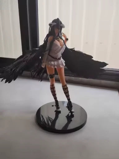 Albedo Queen of Nazarick OVERLORD Cute Anime Figure Model Statue PVC 8" [No Box]