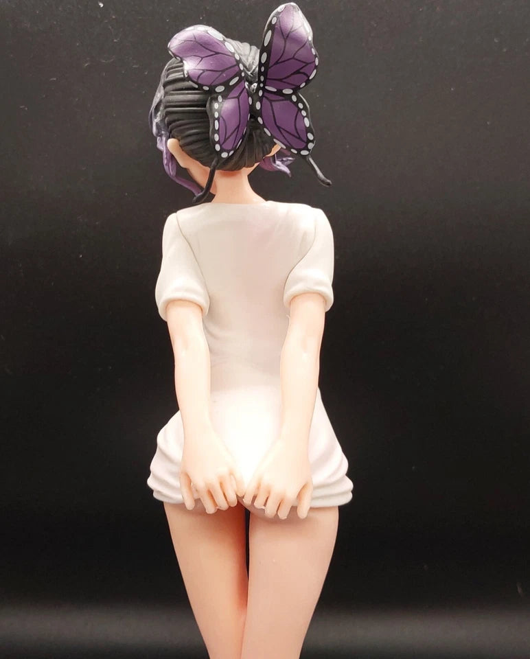 Shinobu Kocho Wet T-Shirt Demon Slayer Anime Figure PVC 9" [Adult Collectible]