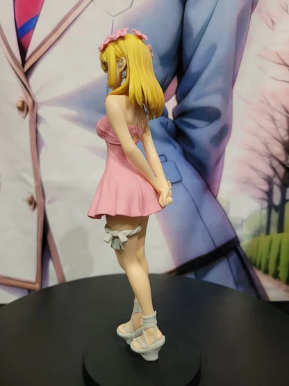 Kohaku Pink Mini Dress Dr. Stone Kawaii Anime Figure Model Statue PVC 7.8" [Original]