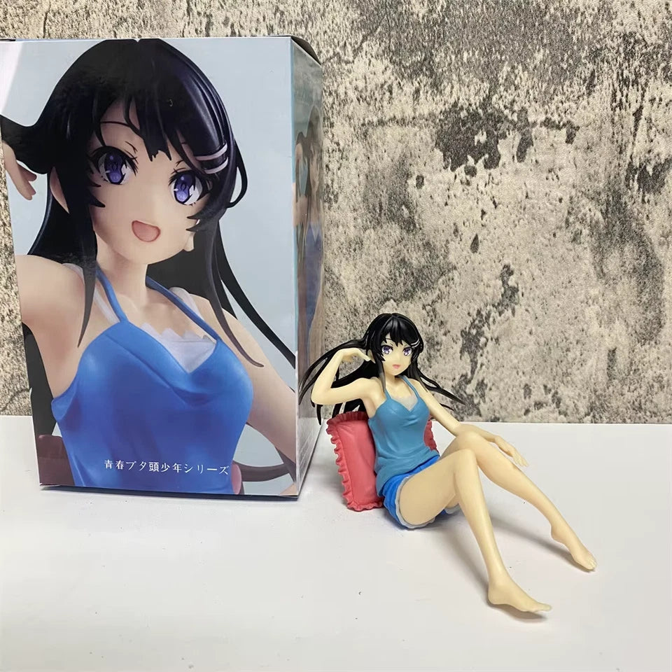 Mai Sakurajima Rascal Does Not Dream Anime Kawaii Figurine PVC 3.5" [Boxed]