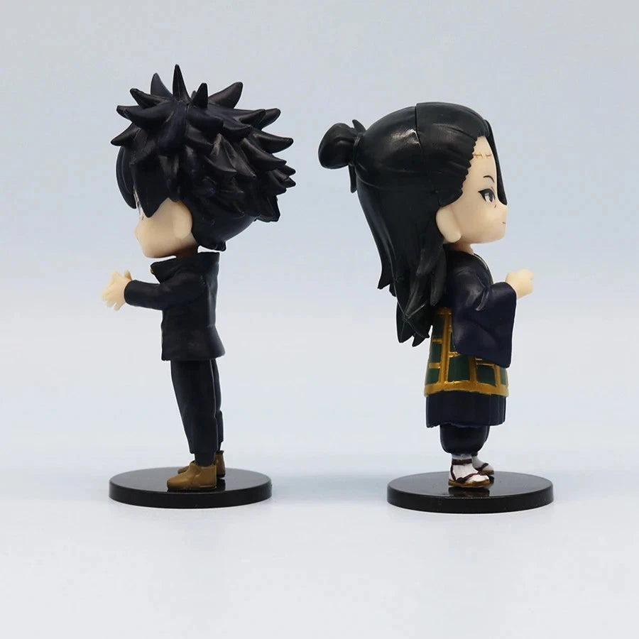 7 PCS Jujutsu Kaisen Anime Collectibles Kawaii Chibi Figurines PVC 3" [No Box]