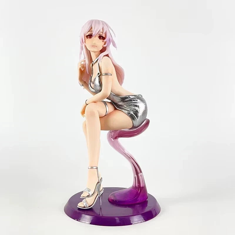 Super Sonico Luxury Dress Vocaloid SoniAni Kawaii Anime Figure Model Statue PVC 9" [Boxed]