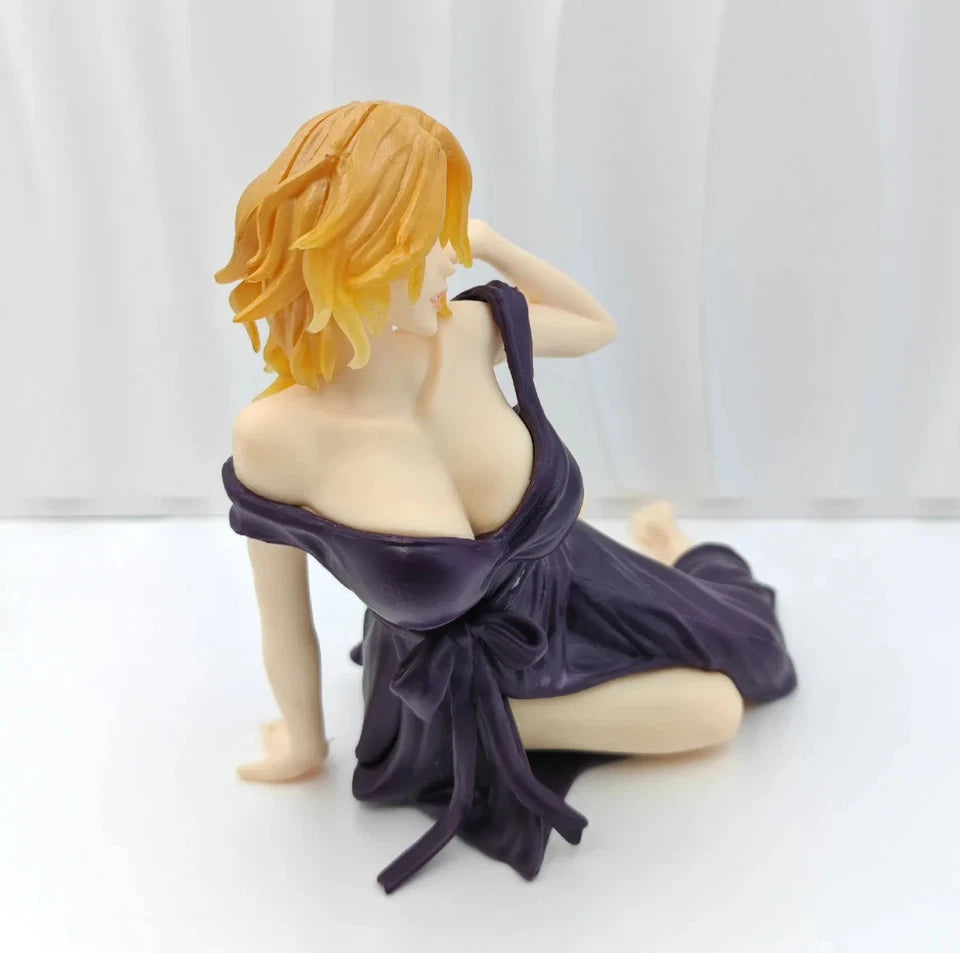 Rangiku Matsumoto Relax Time Bleach Kawaii Anime Figure Model Statue PVC 4" [Boxed]