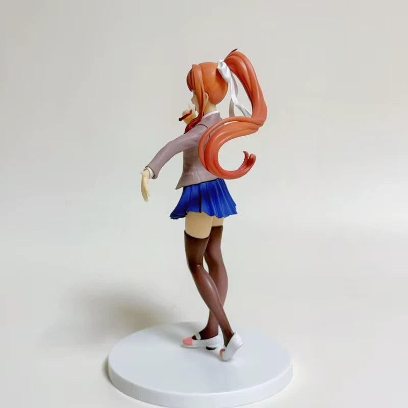 Monika Doki Doki Literature Club! Kawaii Popular Anime Figure PVC 7" [Boxed]