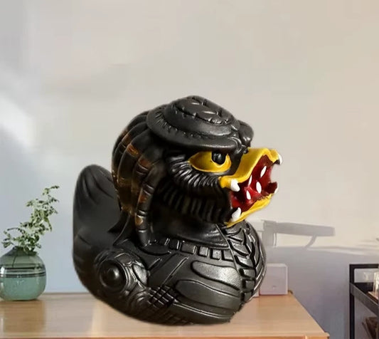 Predator Duck Parody Funny Desktop Statue Figurine Resin 2.7" [Boxed]