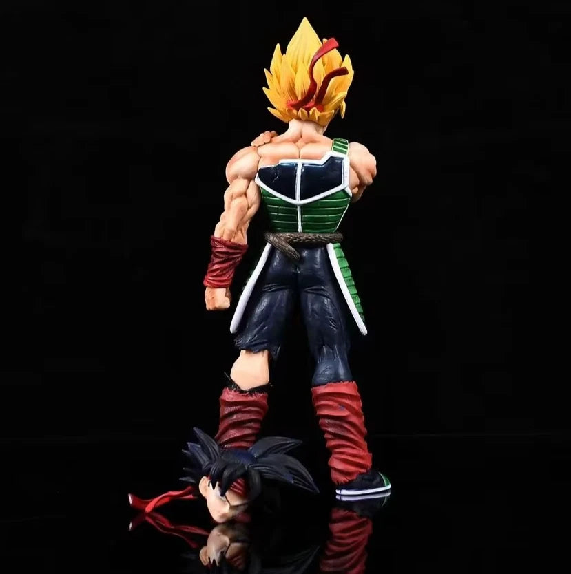 Bardock Battle Armor Dragon Ball Z Adjustable Anime Figure Model PVC 9" [No Box]
