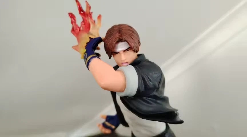 Kyo Kusanagi & Iori Yagami The King of Fighters Classic Figure Model Statue PVC [No Box]