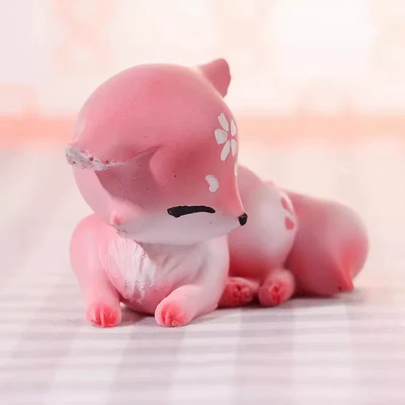 Yae Miko Fox Form Genshin Impact Kawaii Anime Figure PVC 1.5 - 3.5" [No Box]