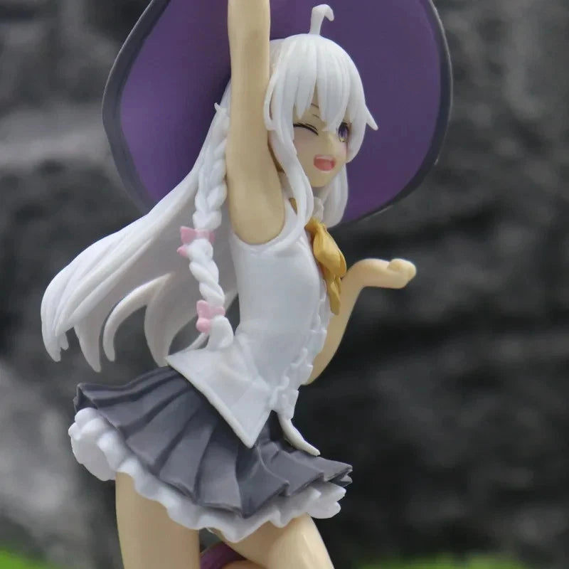 Elaina Light Ver. Wandering Witch Anime Figure Model Statue PVC 7.5" [Boxed]