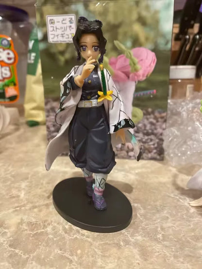 Shinobu Kocho Insect Hashira Demon Slayer Anime Figure Model PVC 5.5" [Boxed]