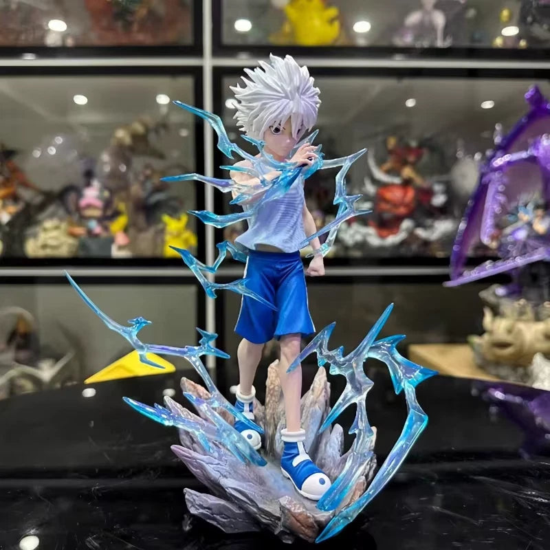 Killua Godspeed Hunter × Hunter Collectible Iconic Anime Figure PVC 8" [Boxed]