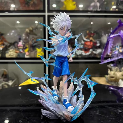 Killua Godspeed Hunter × Hunter Collectible Iconic Anime Figure PVC 8" [Boxed]