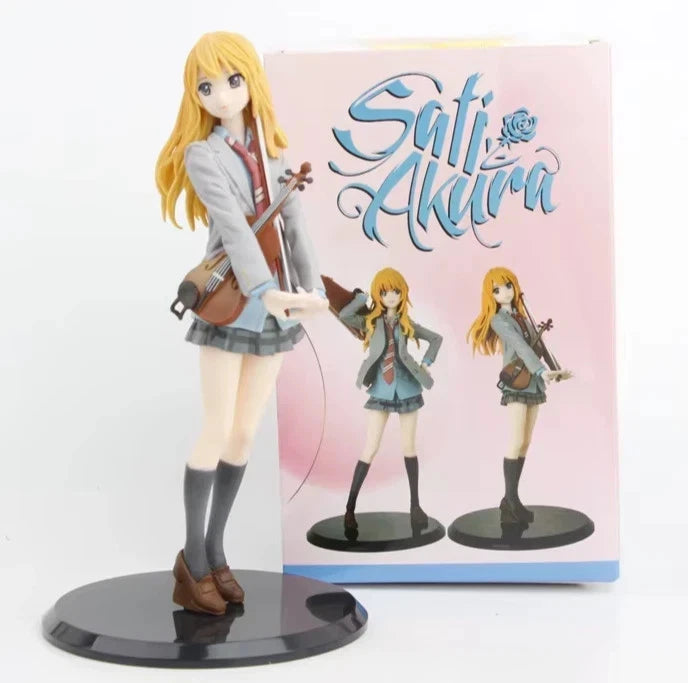Kaori Miyazono Kawaii Your Lie in April Anime Figure Model Statue PVC 7" [Boxed]