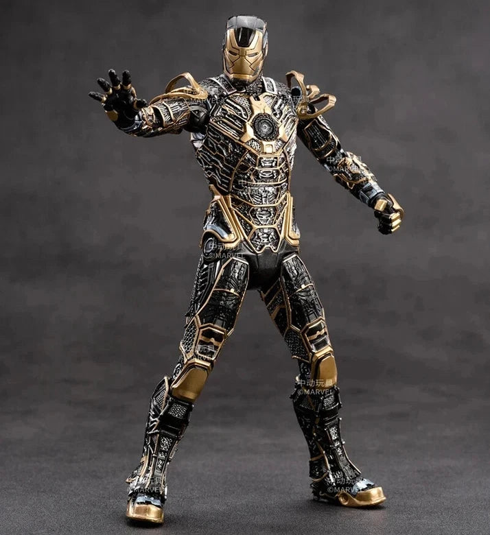 Iron Man Mark 41 Bones Marvel NEW Adjustable Action Figure Model PVC 6" [Boxed]