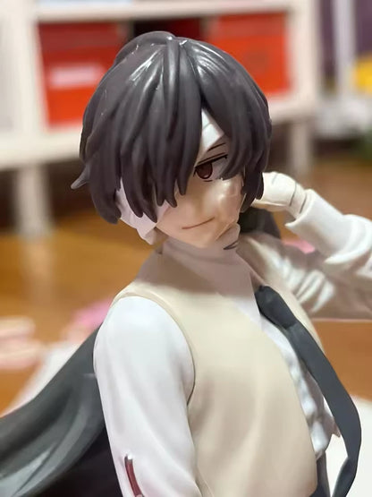 Osamu Dazai the Demon Prodigy Bungo Stray Dogs Anime Figure Model Statue PVC 8.5" [Boxed]