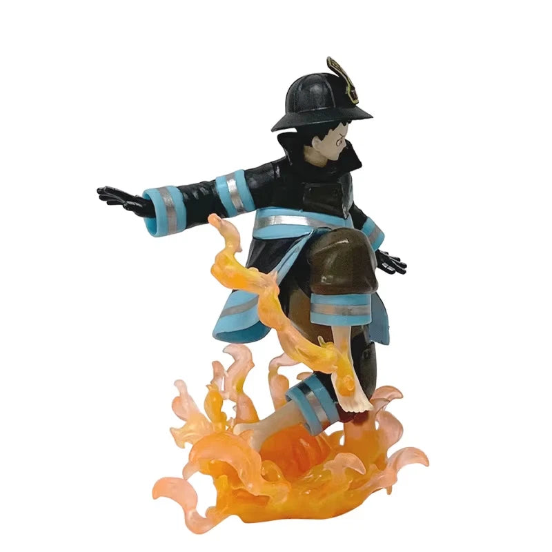 Shinra Kusakabe Fire Force Anime Collectible Action Figure PVC 5" [No Box]