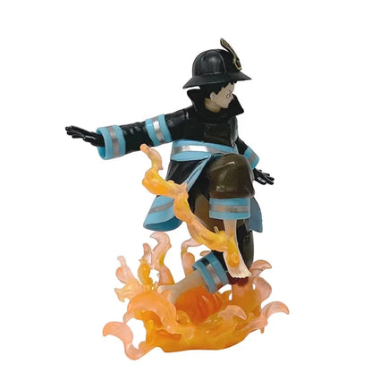 Shinra Kusakabe Fire Force Anime Collectible Action Figure PVC 5" [No Box]