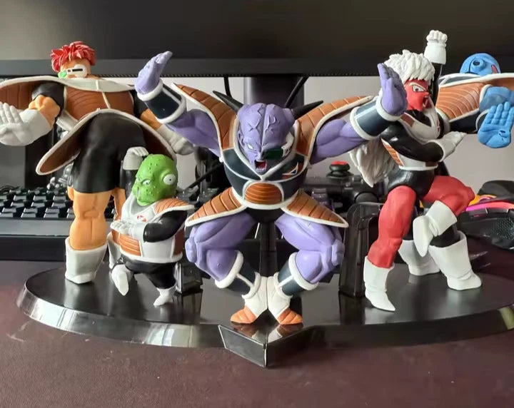 Ginyu Force Dragon Ball Collectible Anime Figure Model PVC 3 - 5.5" [No Box]
