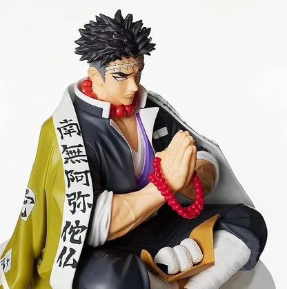 Gyomei Himejima Meditating Demon Slayer Anime Figure Model Statue PVC 3.5" [Boxed]