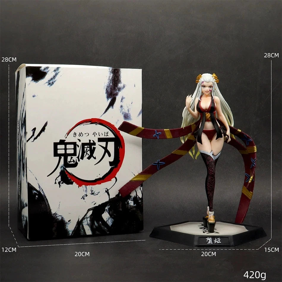Daki Upper Moon 6 Demon Slayer Collectible Notable Anime Figure PVC 11" [Boxed]