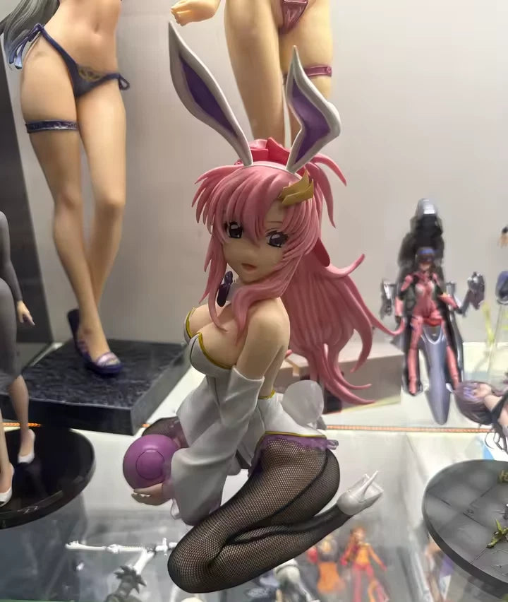 Lacus Clyne Bunny Mobile Suit Gundam SEED Anime Figure Model Statue PVC 11" [Boxed]