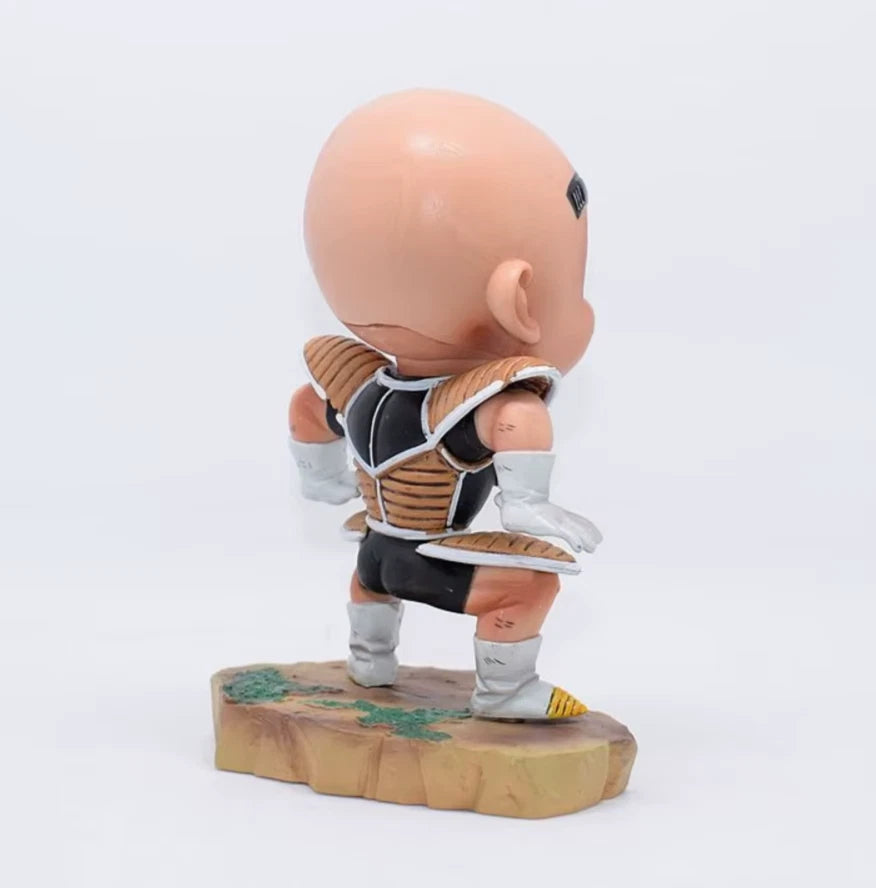 Krillin Namek Saga Armor Dragon Ball Z Collectible Anime Figure PVC 6" [No Box]