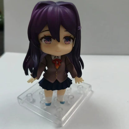 Yuri Doki Doki Literature Club! Adjustable Kawaii Anime Figure PVC 4" [Boxed]