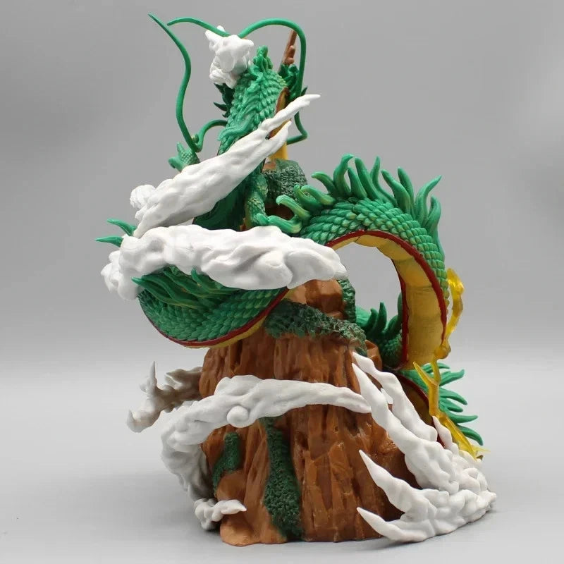 Childhood Goku & Shenron Dragon Ball Anime Figure Model Statue PVC 8.5" [No Box]