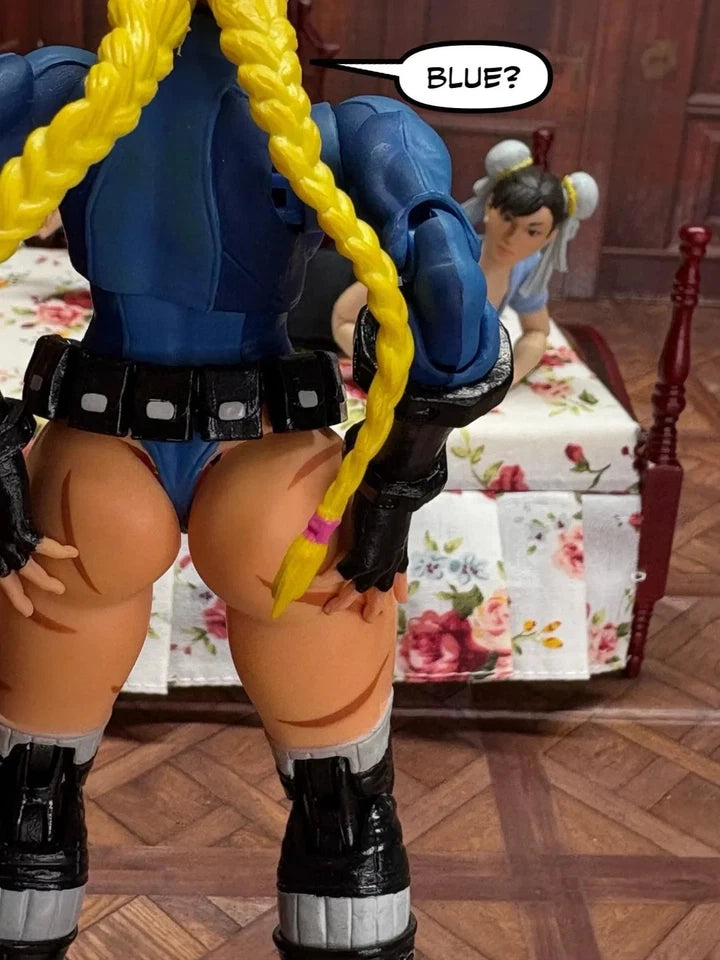 Cammy Killer Bee Street Fighter Action Figure Model Statue PVC 6" [No Box]