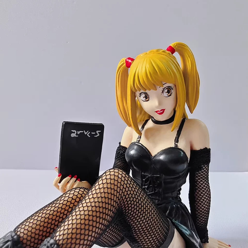 Misa Amane Sitting Death Note Anime Kawaii Desktop Figure PVC 6" [Boxed]