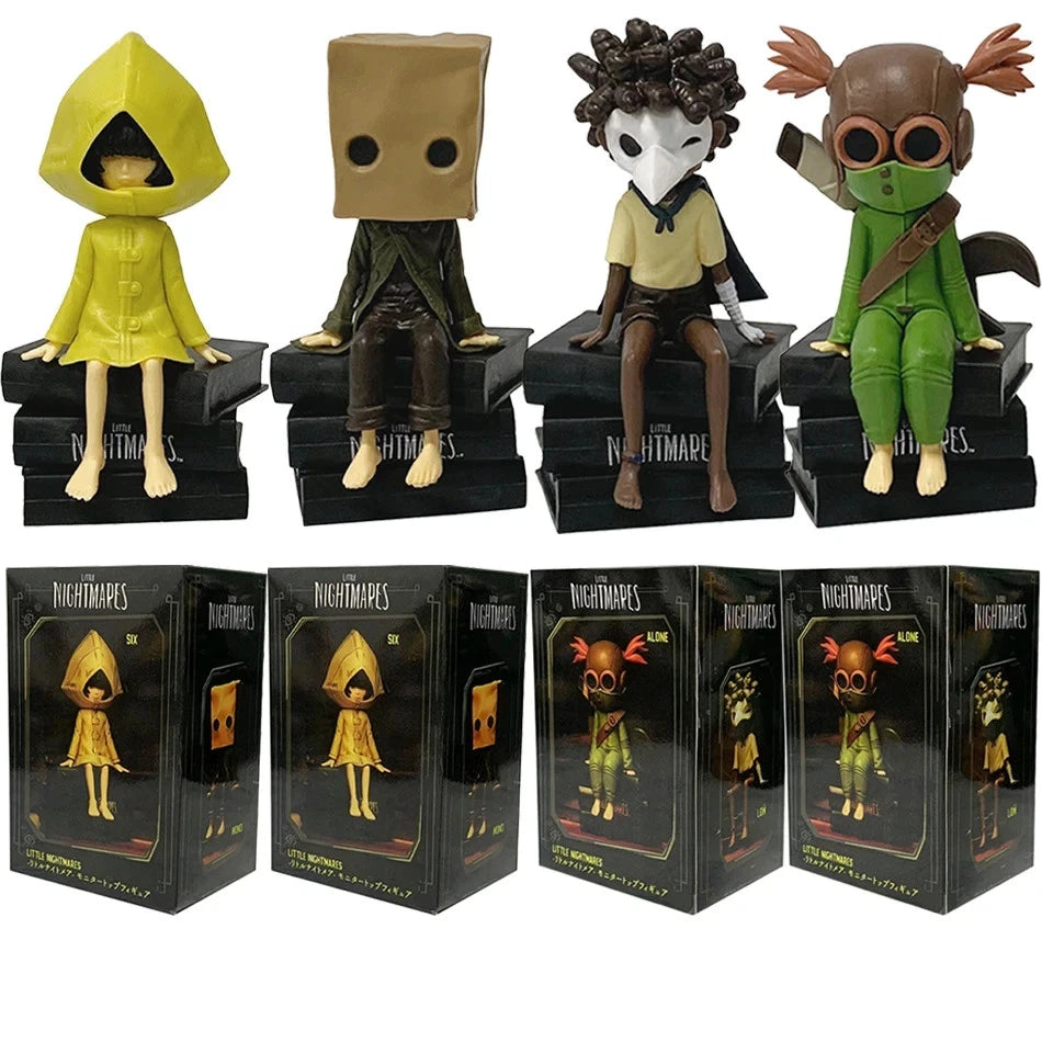 Six, Alone, Low, Mono Little Nightmares Collectible Desktop Figure PVC 5" [Boxed]