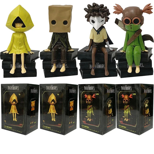 Six, Alone, Low, Mono Little Nightmares Collectible Desktop Figure PVC 5" [Boxed]