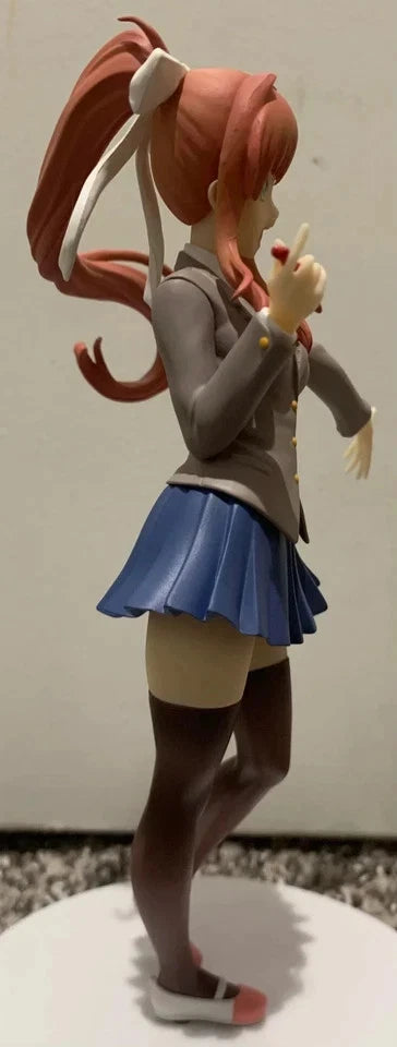 Monika Doki Doki Literature Club! Kawaii Anime Figure Model Statue PVC 7" [Boxed]