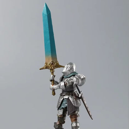 Knight Fluted Armor Dark Souls Adjustable Collectible Figure PVC 5.9" [Boxed]
