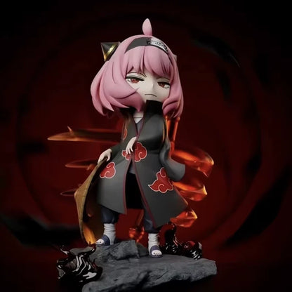 Anya Itachi Susanoo Outfit Spy × Family Naruto Anime Figure PVC 5.1" [Boxed]