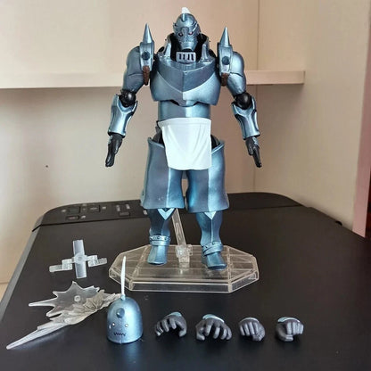 Alphonse Elric Fullmetal Alchemist Adjustable Anime Action Figure PVC 6.5" [Box]