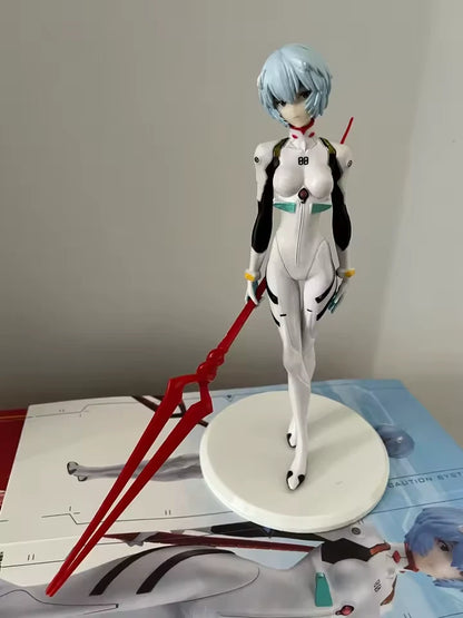 Rei Ayanami Pilot Suit Rebuild of Evangelion Anime Figure Model PVC 8.5" [Boxed]