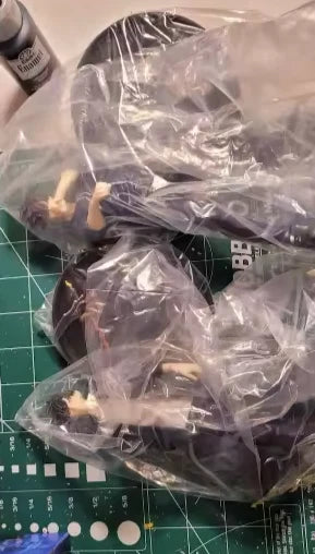 Sung Jin-woo Dual Daggers Solo Leveling Anime Figure Model Statue PVC 7.5" [Boxed]