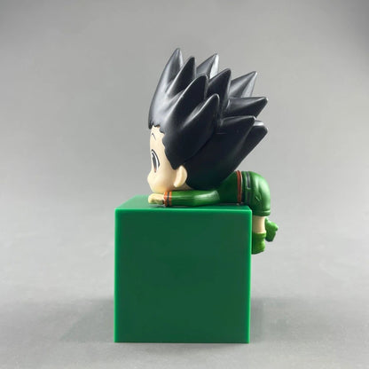 Killua, Gon, Kurapika, Hisoka Chibi Hunter × Hunter Anime Figure Model Statue PVC 4" [Boxed]